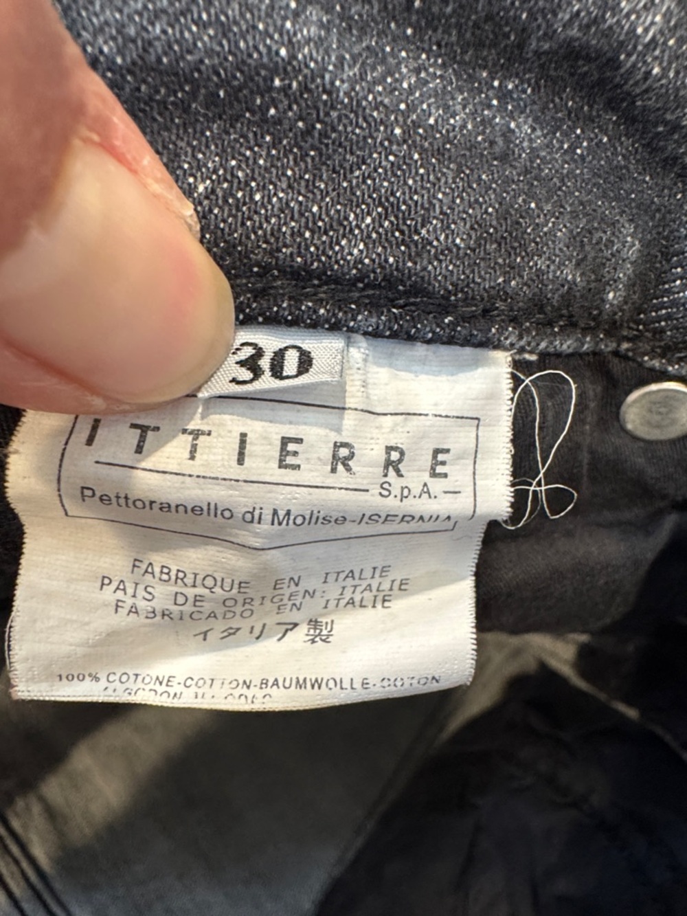 Authentic Fendi Distressed Graphic Bootcut Jeans - Picture 9 of 11